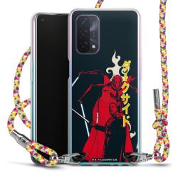 New Carry Case Transparent Stoff colourful/silber