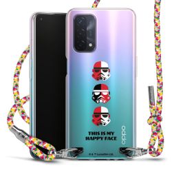 New Carry Case Transparent Stoff colourful/silber