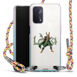 New Carry Case Transparent Stoff colourful/silber