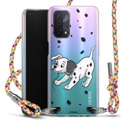 New Carry Case Transparent Stoff colourful/silber