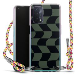 New Carry Case Transparent Stoff colourful/silber