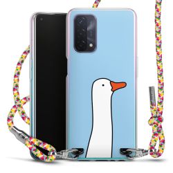 New Carry Case Transparent Stoff colourful/silber