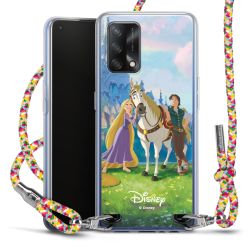 New Carry Case Transparent Stoff colourful/silber