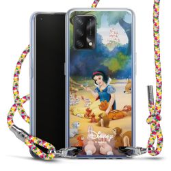 New Carry Case Transparent Stoff colourful/silber