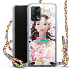 New Carry Case Transparent Stoff colourful/silber