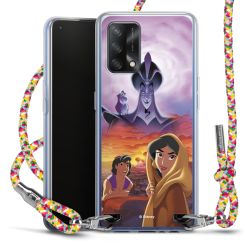 New Carry Case Transparent Stoff colourful/silber