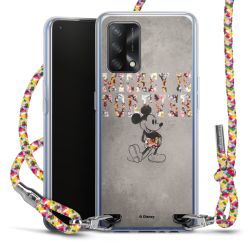 New Carry Case Transparent Stoff colourful/silber