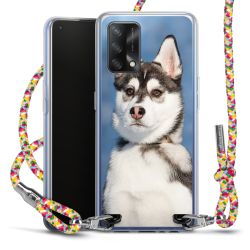 New Carry Case Transparent Stoff colourful/silber