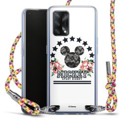 New Carry Case Transparent Stoff colourful/silber