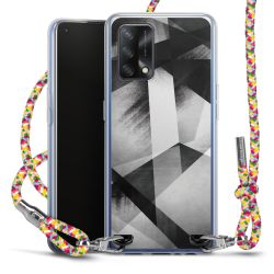 New Carry Case Transparent Stoff colourful/silber