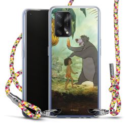 New Carry Case Transparent Stoff colourful/silber