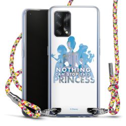 New Carry Case Transparent Stoff colourful/silber