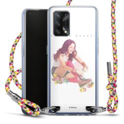 New Carry Case Transparent Stoff colourful/silber