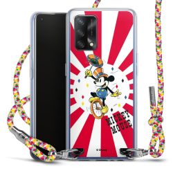 New Carry Case Transparent Stoff colourful/silber