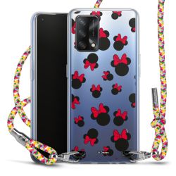 New Carry Case Transparent Stoff colourful/silber