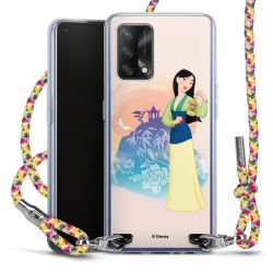 New Carry Case Transparent Stoff colourful/silber