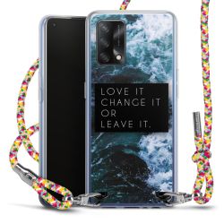 New Carry Case Transparent Stoff colourful/silber