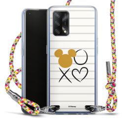 New Carry Case Transparent Stoff colourful/silber