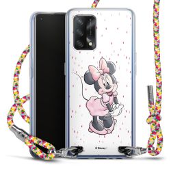 New Carry Case Transparent Stoff colourful/silber