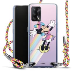 New Carry Case Transparent Stoff colourful/silber