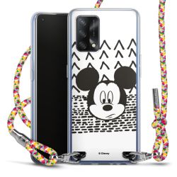 New Carry Case Transparent Stoff colourful/silber