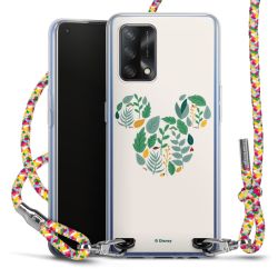 New Carry Case Transparent Stoff colourful/silber