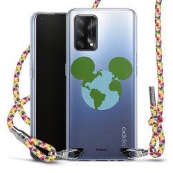 New Carry Case Transparent Stoff colourful/silber