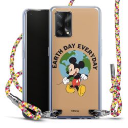 New Carry Case Transparent Stoff colourful/silber