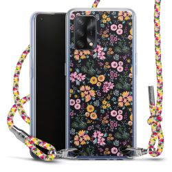 New Carry Case Transparent Stoff colourful/silber