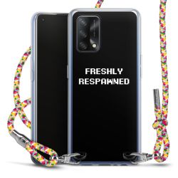 New Carry Case Transparent Stoff colourful/silber