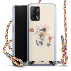 New Carry Case Transparent Stoff colourful/silber