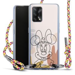 New Carry Case Transparent Stoff colourful/silber