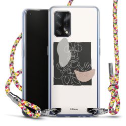 New Carry Case Transparent Stoff colourful/silber