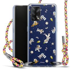 New Carry Case Transparent Stoff colourful/silber