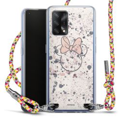 New Carry Case Transparent Stoff colourful/silber