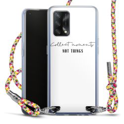 New Carry Case Transparent Stoff colourful/silber