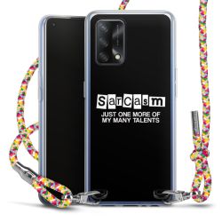 New Carry Case Transparent Stoff colourful/silber