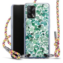 New Carry Case Transparent Stoff colourful/silber