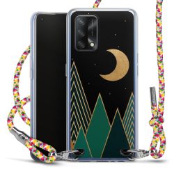 New Carry Case Transparent Stoff colourful/silber