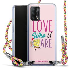 New Carry Case Transparent Stoff colourful/silber