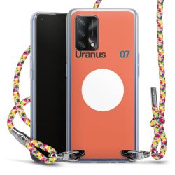 New Carry Case Transparent Stoff colourful/silber