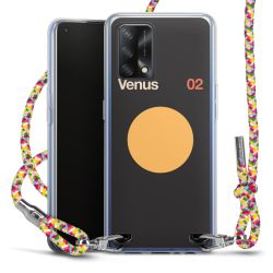 New Carry Case Transparent Stoff colourful/silber