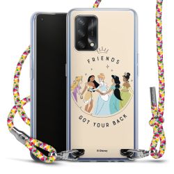 New Carry Case Transparent Stoff colourful/silber