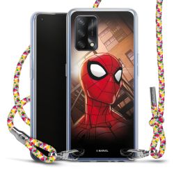 New Carry Case Transparent Stoff colourful/silber