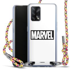 New Carry Case Transparent Stoff colourful/silber