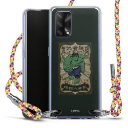 New Carry Case Transparent Stoff colourful/silber