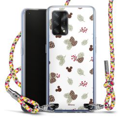 New Carry Case Transparent Stoff colourful/silber