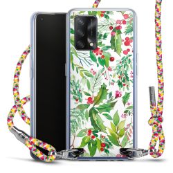 New Carry Case Transparent Stoff colourful/silber