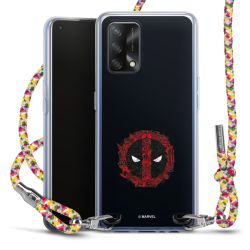 New Carry Case Transparent Stoff colourful/silber