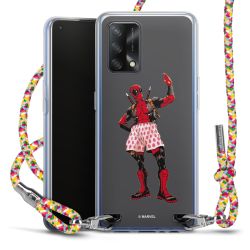 New Carry Case Transparent Stoff colourful/silber